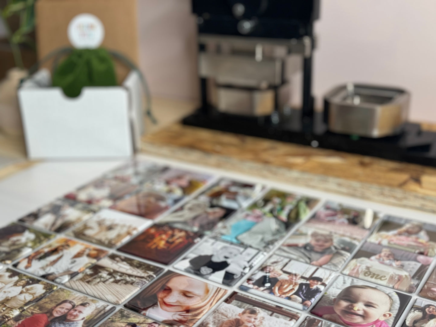 Custom Photo Magnets set of 9